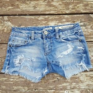 Custom ripped shorts sz 1