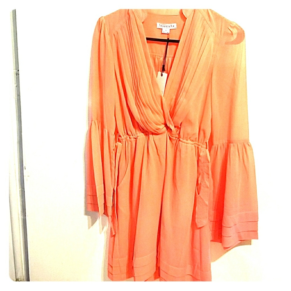 Beautiful peach dress