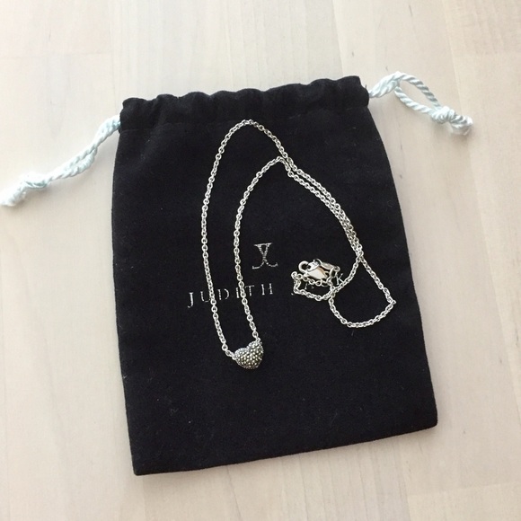Judith Jack Jewelry - —-SOLD—- Reversible Marcasite CZ Sterling Necklace