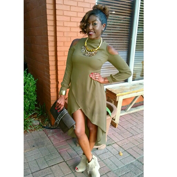 Hi Low Shirt/ Dress - Picture 1 of 4