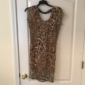 Cheetah Print Dress