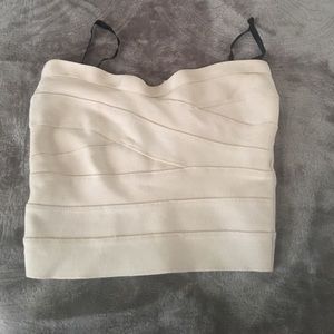 Cute tiny bondage crop top from Bebe xsmall