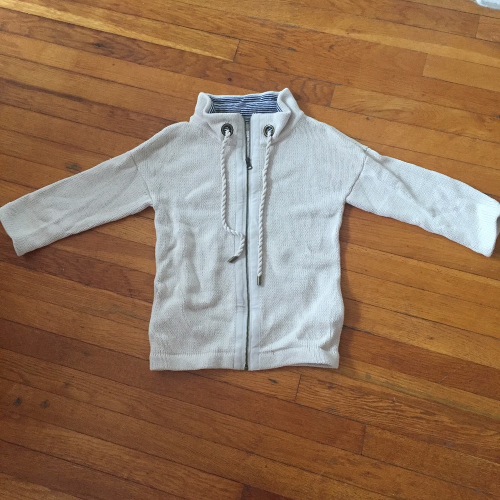 Cream sweater