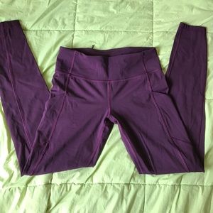 Lululemon purple athletic pants