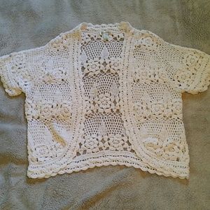 Crochet shrug