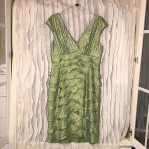 Dressbarn green dress