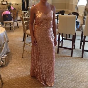 Donna Morgan sequined gown