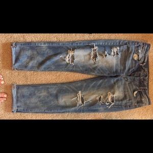 American Eagle size 10 ripped jeans