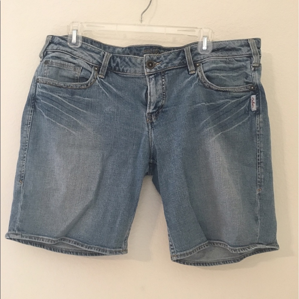 Silver shorts