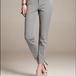 Banana Republic "Sloane" houndstooth pants