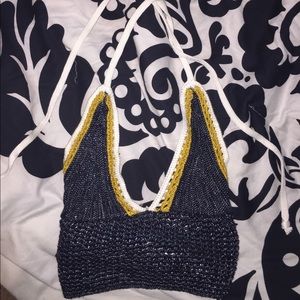 Knit Bralette-Style Crop Top from UO