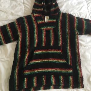 Mexican rug hoodie