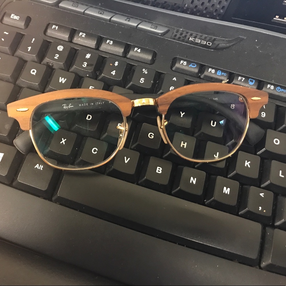 Ray Ban Clubmaster Prescription Frames Wood