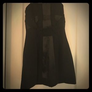 BCBG strapless dress