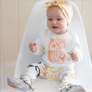 Unisex Owl 🦉 Outfit 12months NWT