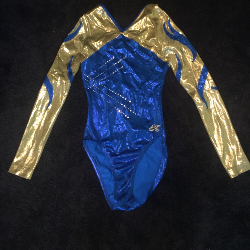 Long Sleeve Gymnastics Competition Leotard