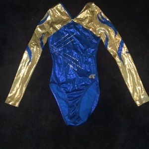 Long Sleeve Gymnastics Competition Leotard