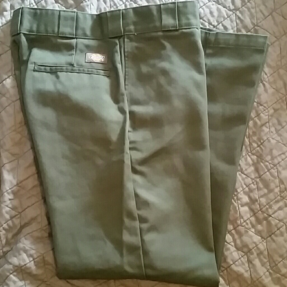 EUC Forest Green Dickies Pants
