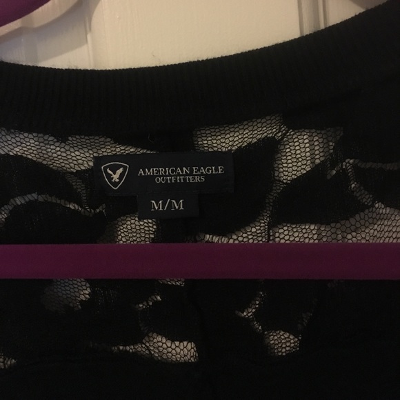 American Eagle Black Cardigan, Medium - Picture 3 of 3