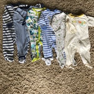 3 month footie outfit bundle