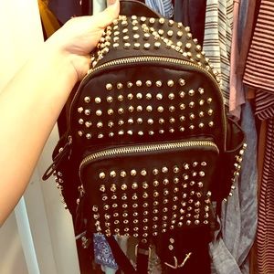 Studded backpack max and Alex super cute