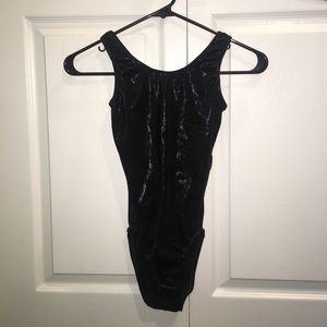 Black Alpha Factor Leotard