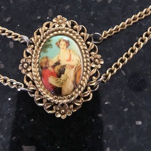 Choker necklace antique