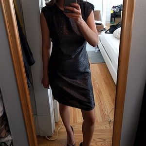 Rebecca Taylor matte sequin dress