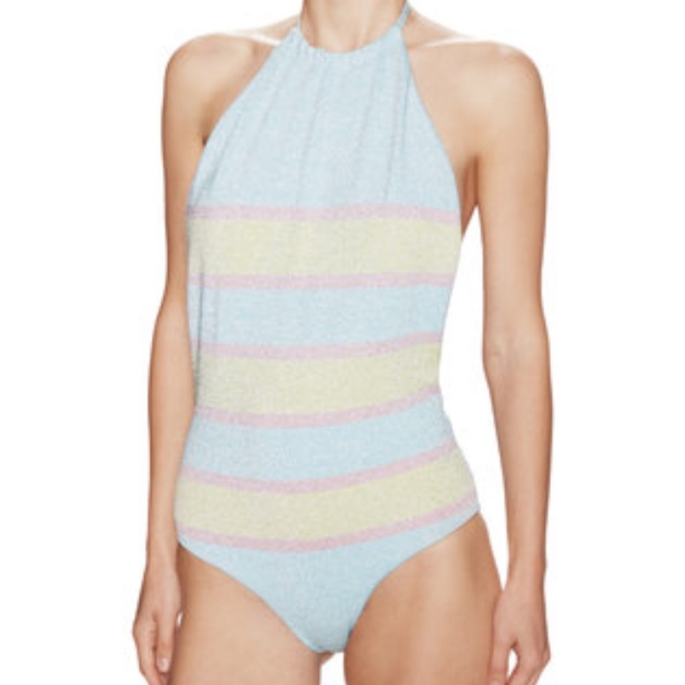 Beach Riot Shine Bright One Piece Swimsuit Glitzy