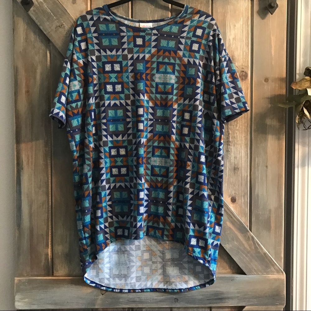 🌿NEW🌿 LuLaRoe Irma Tunic - Patchwork