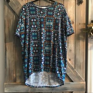 🌿NEW🌿 LuLaRoe Irma Tunic - Patchwork
