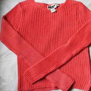 DKNY Coral Knit Sweater