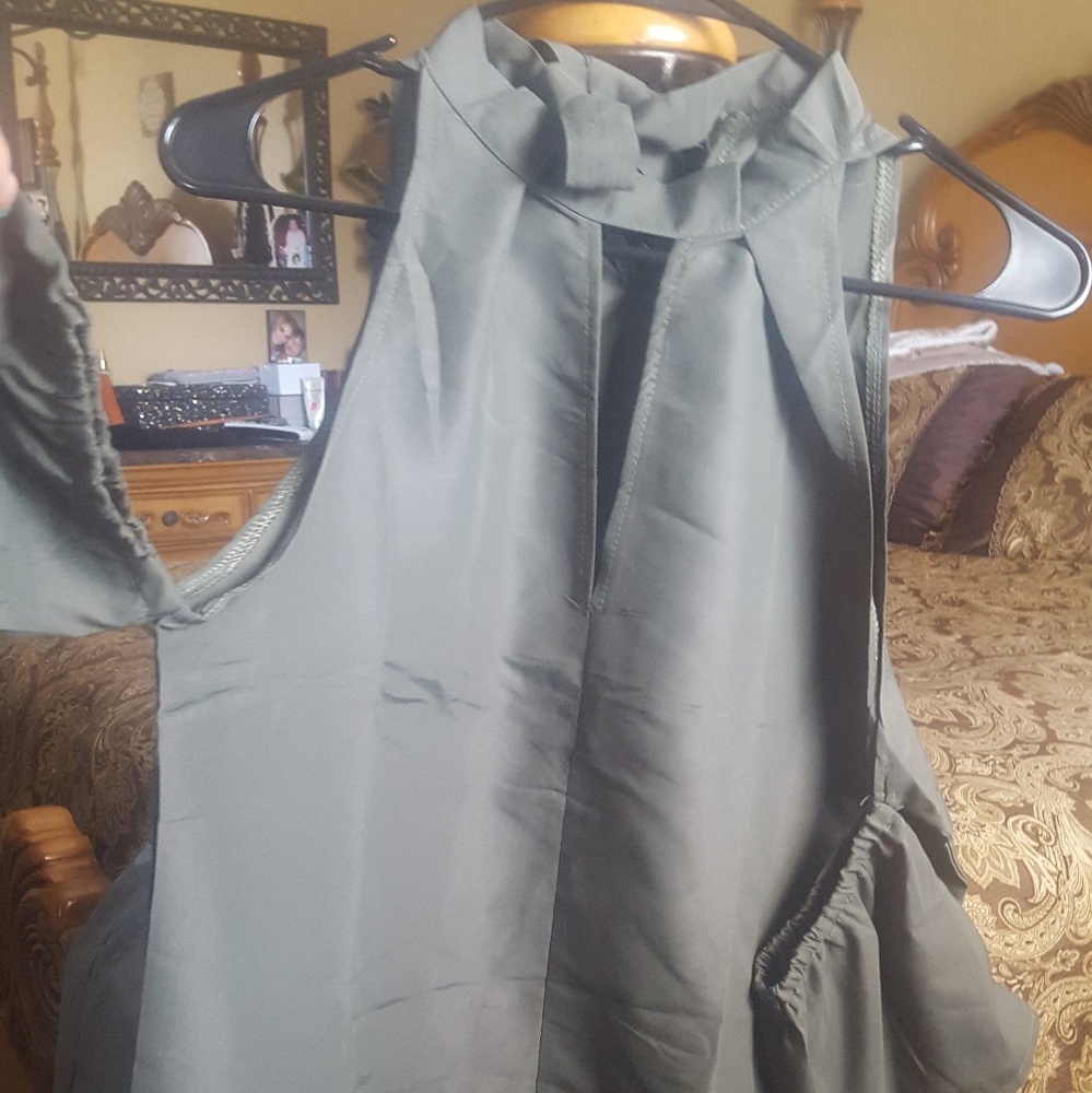 Off Shoulder Hollow Dress