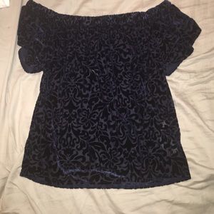 Off the shoulder shirt