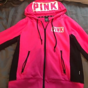 Victoria's Secret Pink hoodie.