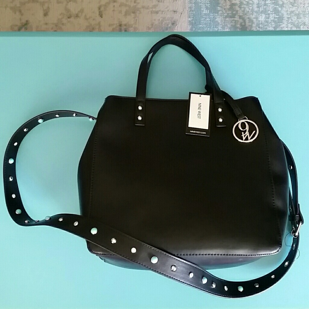Nine West Gorgeous Black Purse NWT