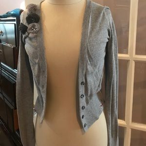 HOLLISTER chic grey sweater!! (M)