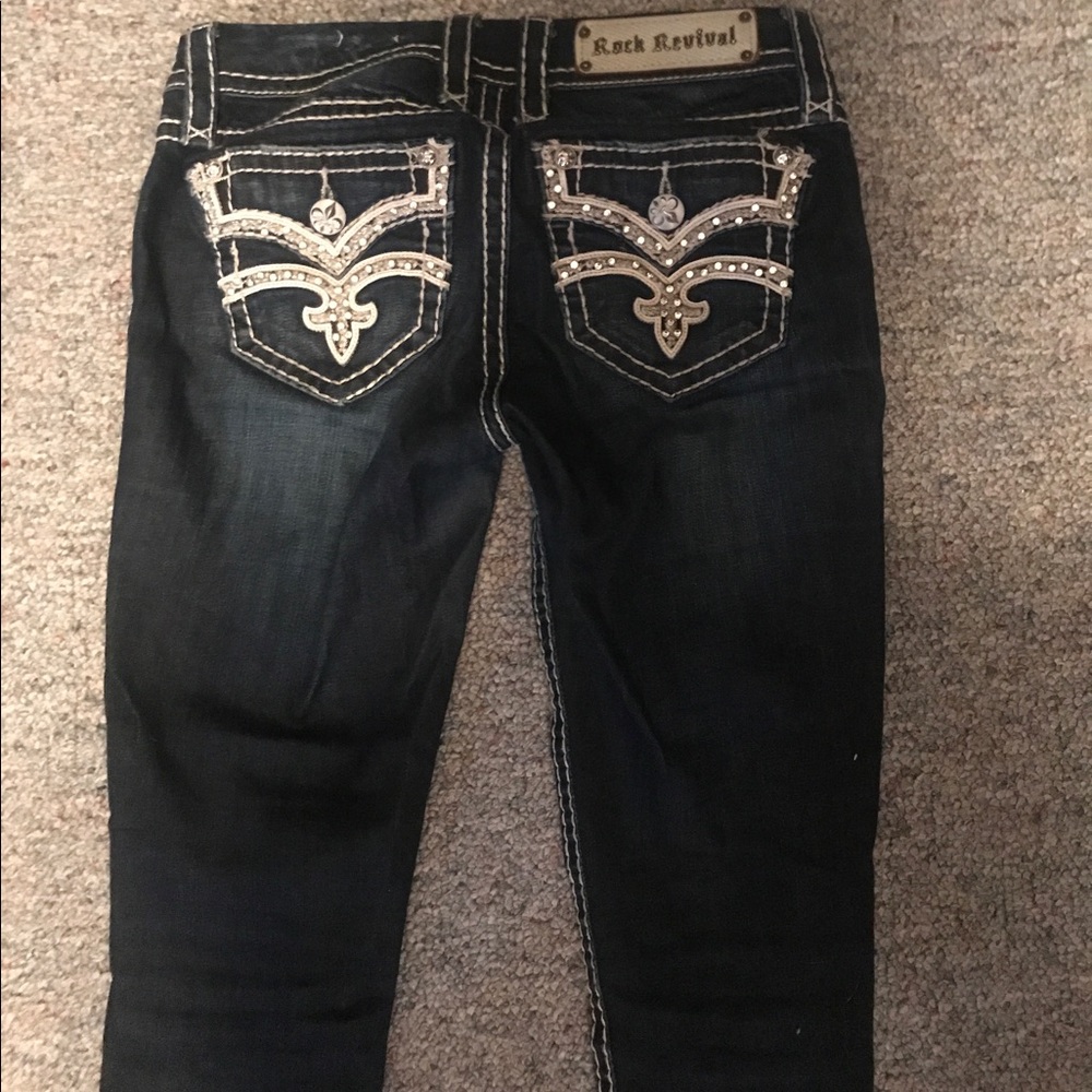 Rock Revival Karla Cuffed Skinny Jeans