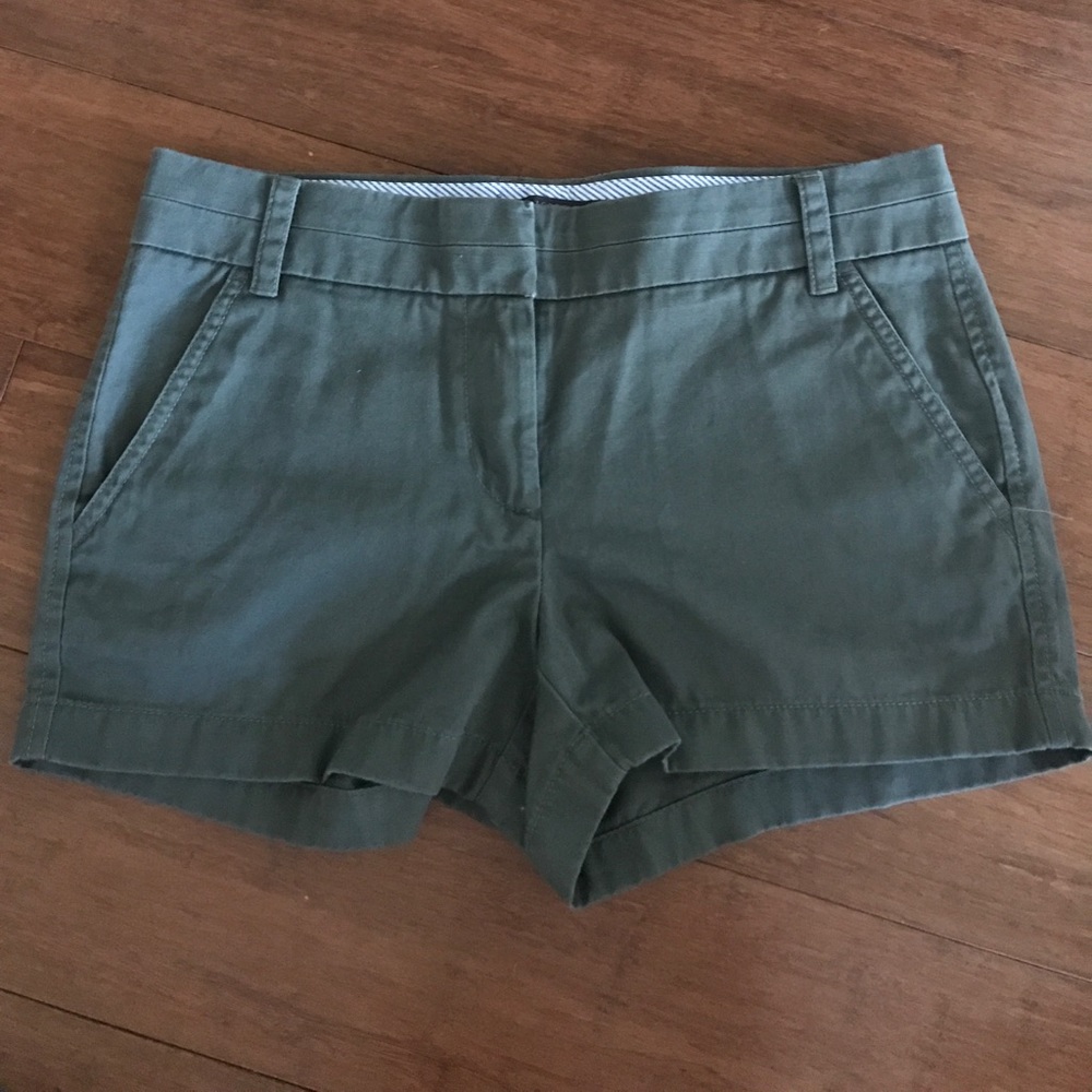 J crew 3" Chino Shorts