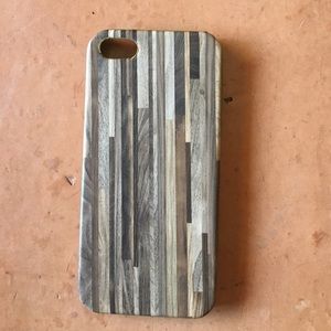 Faux wood iPhone 5/5s case