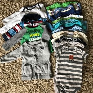 3 month shirts bundle
