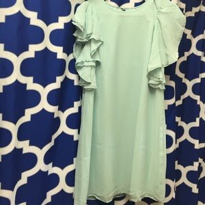 Lauren Conrad mint green dress