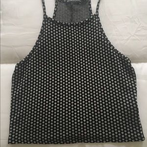 Wet seal crop top