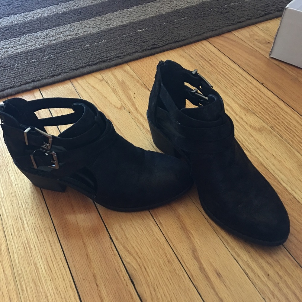 Black booties