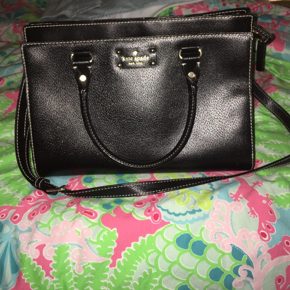 Black Kate spade purse
