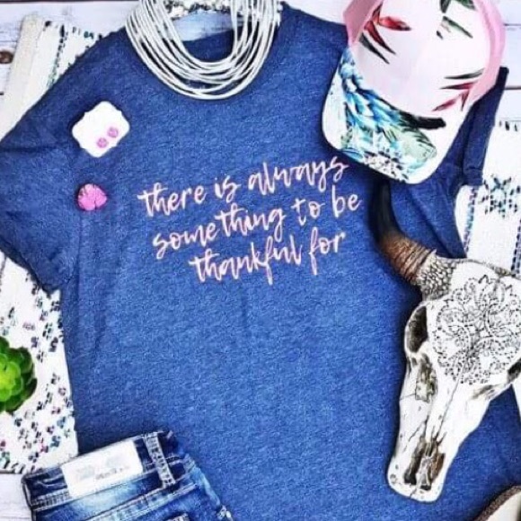 Tops - Small Thankful tee
