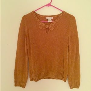 Pumpkin Bow Sweater