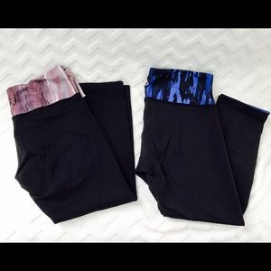 Lululemon crops lot!