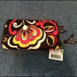 Vera Bradley Zip Wallet Retired Pattern Puccini