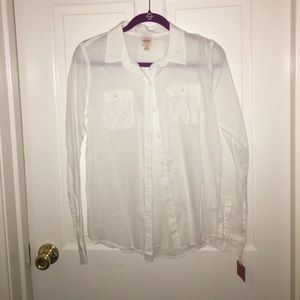 Mossimo Women's Button Up, Size Medium